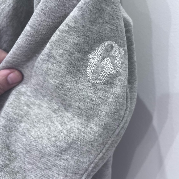 G-Star RAW® SofeBoyfriend Drape HoodedSweat Grey Size Small - Picture 8 of 11